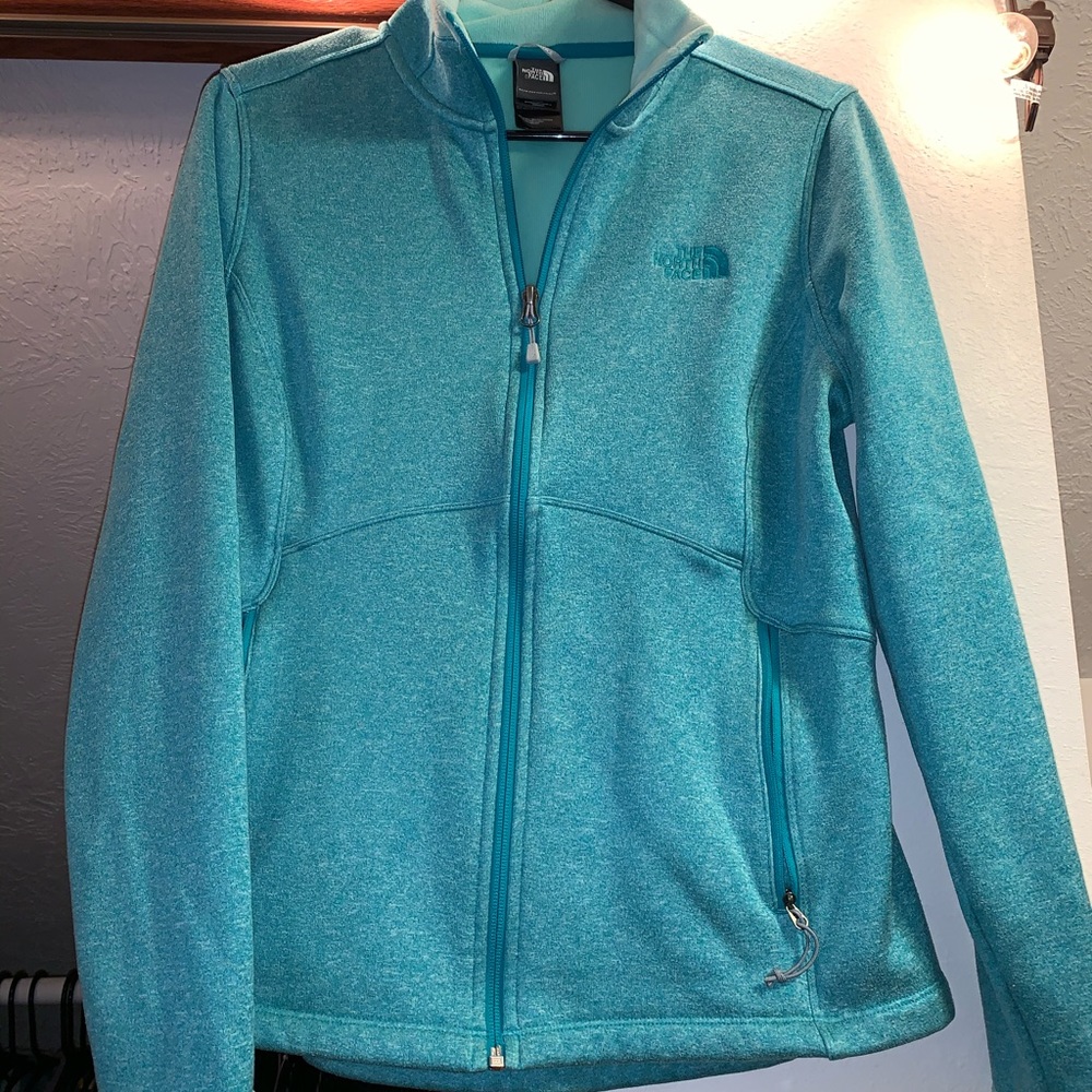 Mint Green The North Face Shell Jacket
